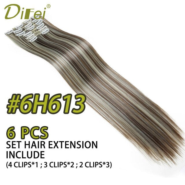 Synthetic Hairpiece Clip