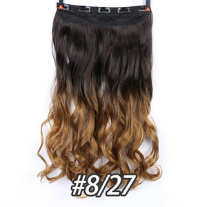 23 Colors Natural Synthetic Hairpiece