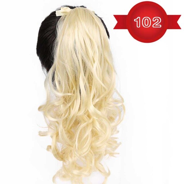 Wavy Synthetic Ponytail Extensions
