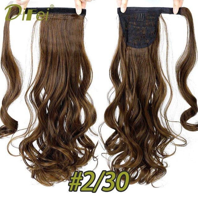 Synthetic Curly Long Ponytail